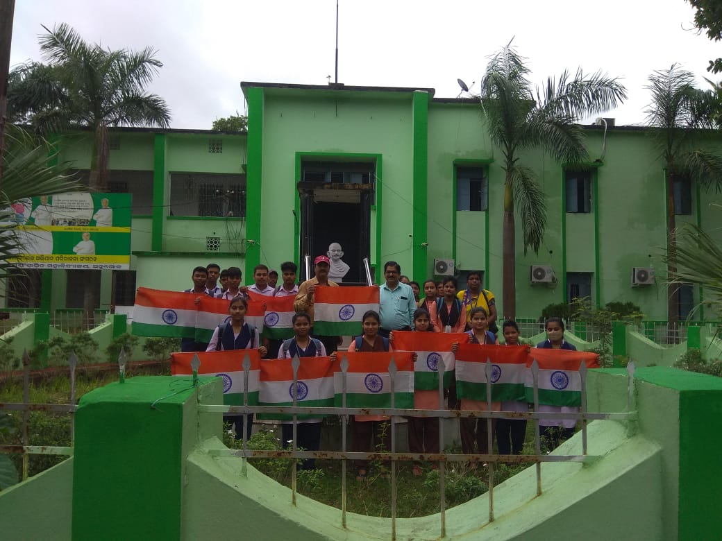 Celebrating AZADI KA AMRIT MAHOTSAV at Government autonomous college, Angul