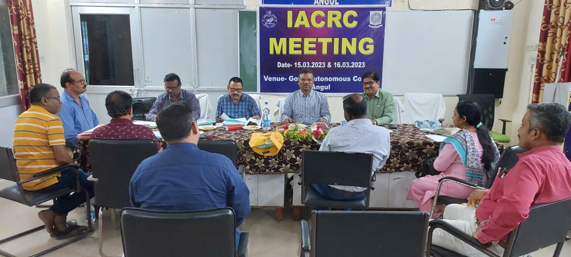 IACRC Meeting going on